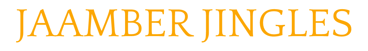 A green banner with the letters " er ja " written in yellow.